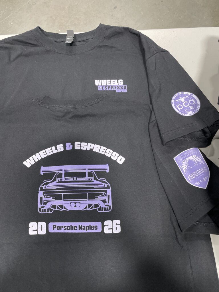 Embroidered uniforms for a Marco Island, FL client